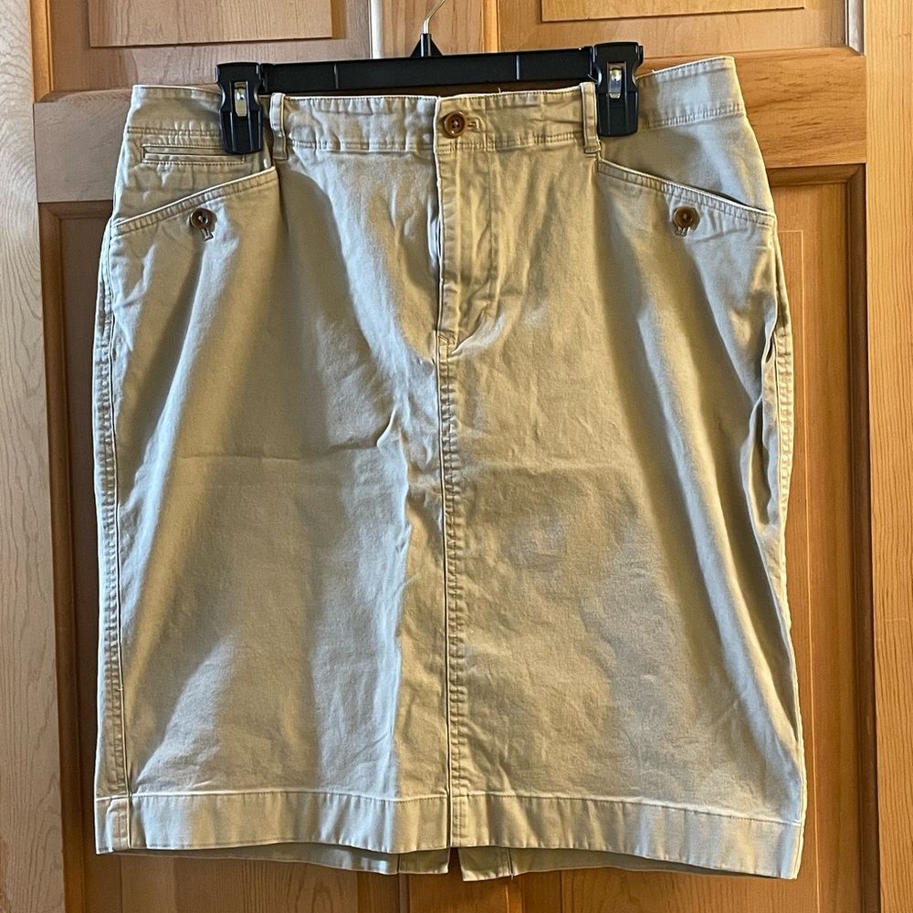 Ralph Lauren Khaki Skirt